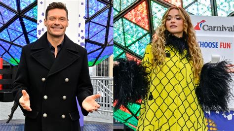 ryan seacrest and rita ora|ryan seacrest fashion awards.